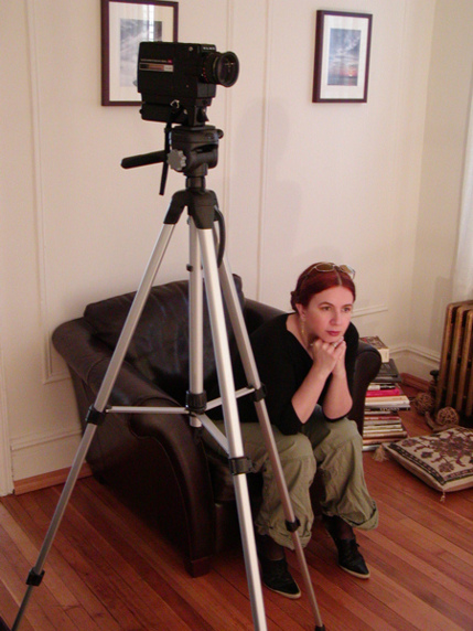 The Art Director, contemplating the set -is there anything else needed?