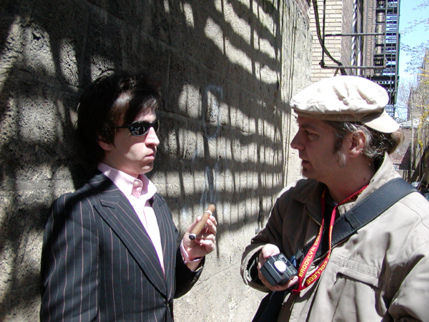 The Director directing Gennye