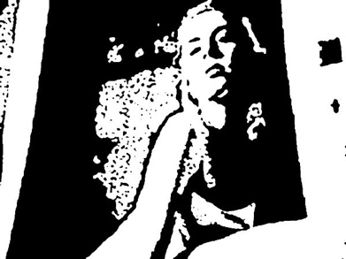 Graphic design, ink on paper