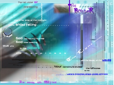 Digital graphic design -Visual Poetry